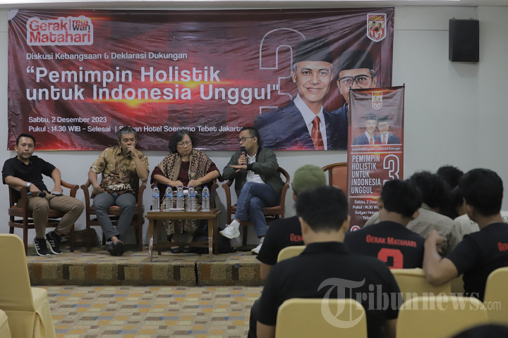 Deklarasi Dukungan Relawan Gerak Matahari untuk Pasangan Ganjar