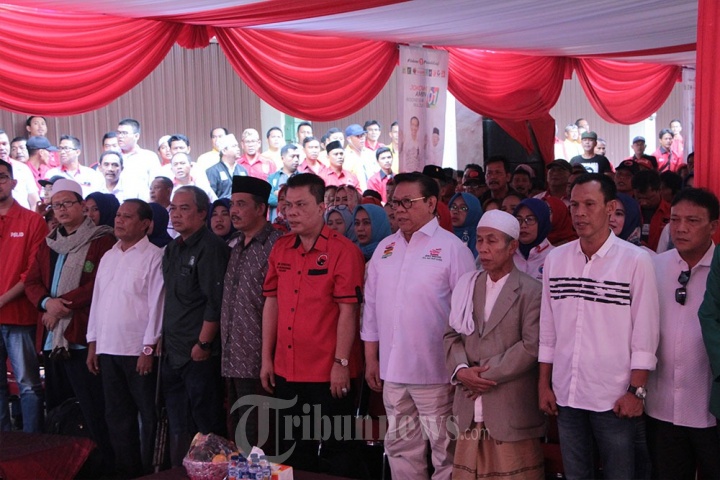 Deklarasi Koalisi Indonesia Kerja Dukung Pasangan 01