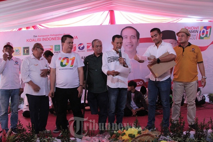 Deklarasi Koalisi Indonesia Kerja Dukung Pasangan 01