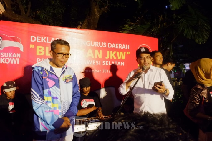 Deklarasi Relawan Blusukan Jokowi Makassar