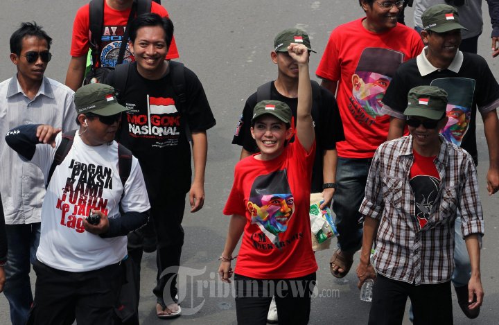 Demo Buruh Peringati May Day