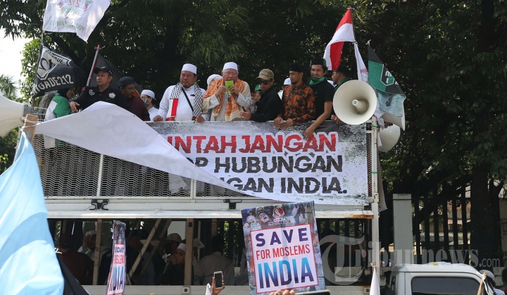 Demo Depan Kedubes India