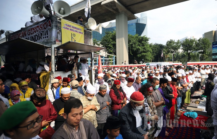 Demo Depan Kedubes India