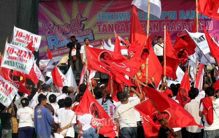 Demo Dukung Kepemimpinan Jokow