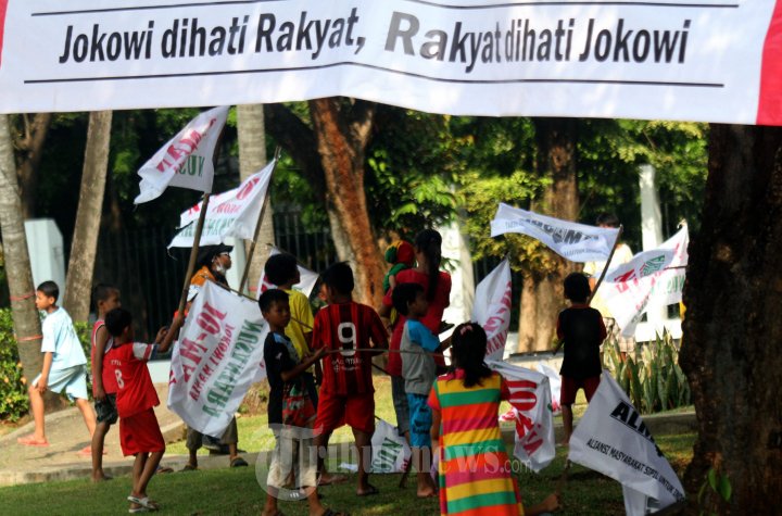 Demo Dukung Kepemimpinan Jokow