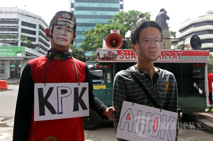 Demo Korupsi Lahan RS Sumber Waras