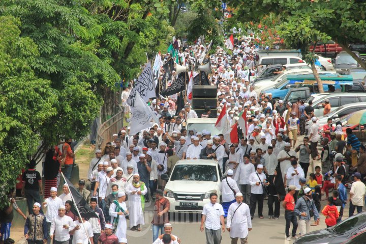 Demo Mentut Ahok Ditangkap di Samarinda