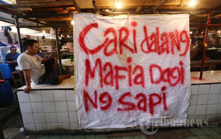 Demo Pedagang Daging Sapi