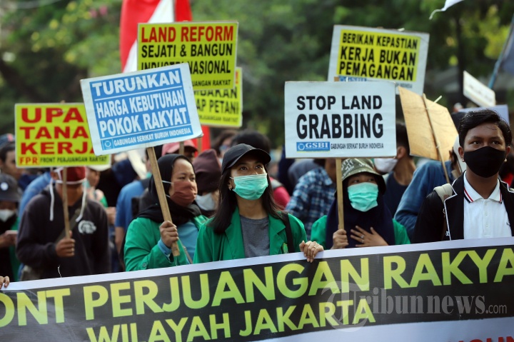 Demo Tolak Omnibus Law Berlanjut