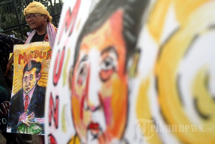 Demo Tuntut Setya Novanto Mundur