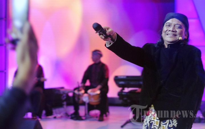 Didi Kempot hadir dalam acara Rosi KompasTV bertajuk 