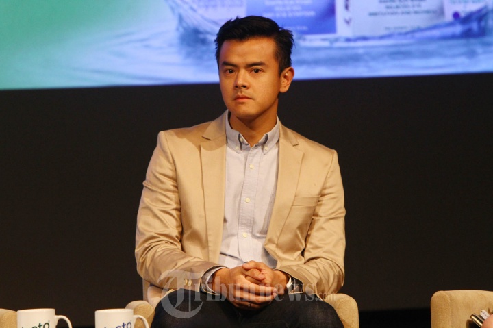 Dion Wiyoko di Acara Buka Mata Buka Cerita