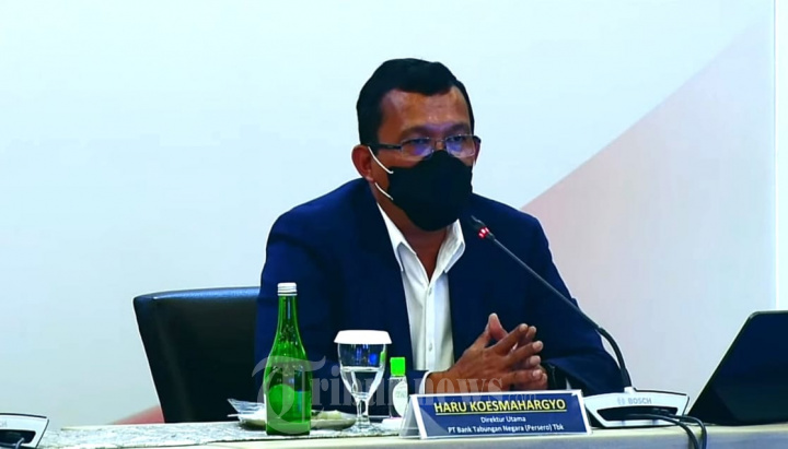 Dirut BTN Konperensi Pers Optimisme Himbara Untuk Indonesia