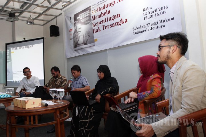 Diskusi Dan Peluncuran Buku Bela Hak Kepentingan Tersangka