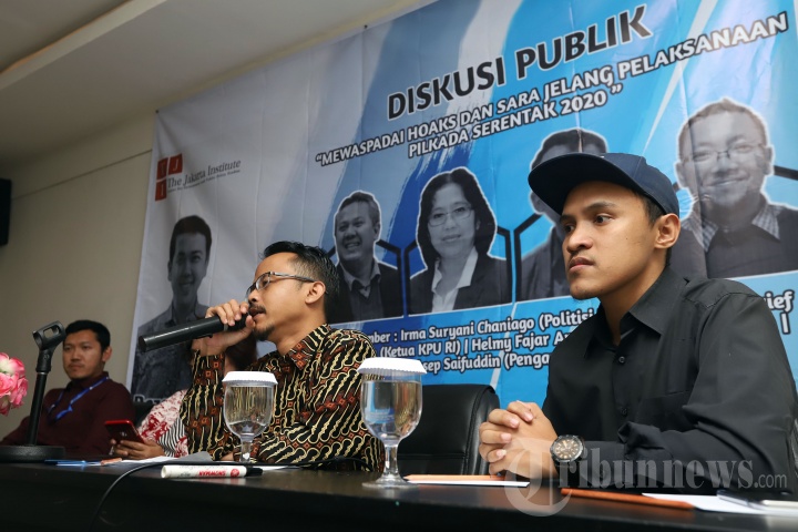 Diskusi Mewaspadai Hoaks dan Sara Jelang Pilkada Serentak 2020
