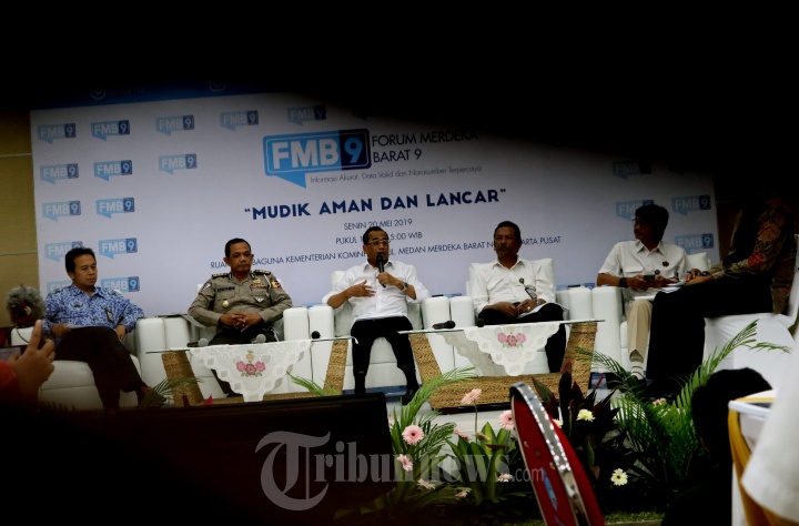 Dismed FMB9 Dengan Tema Mudik Aman dan Lancar