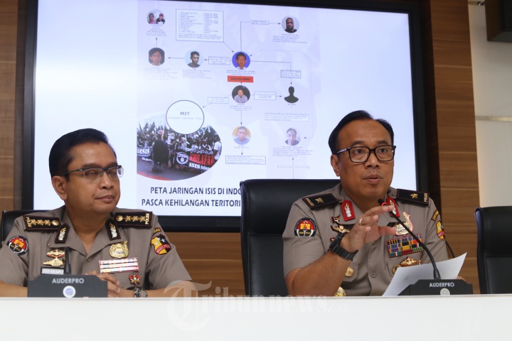 Divhumas Polri Rilis Pengungkapan Kasus Terorisme