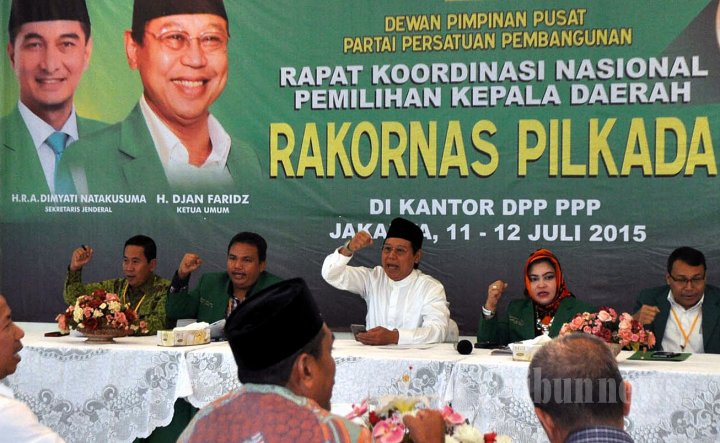 Djan Faridz Buka Rakornas Pilkada PPP