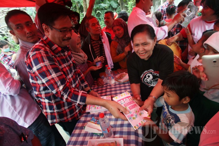 Djarot Dengar Aspirasi Warga Petukangan Utara