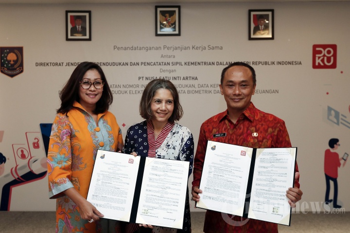 DOKU Jalin Kerjasama dengan Dirjen Dukcapil