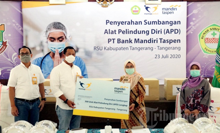 Donasi 5000 APD untuk Bantu Tenaga Medis