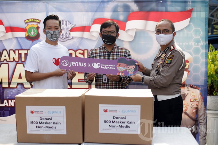 Donasi Jenius X Masker Untuk Indonesia