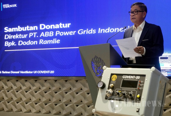 Donasi Ventilator UI Covent-20 ke Puluhan Rumah Sakit
