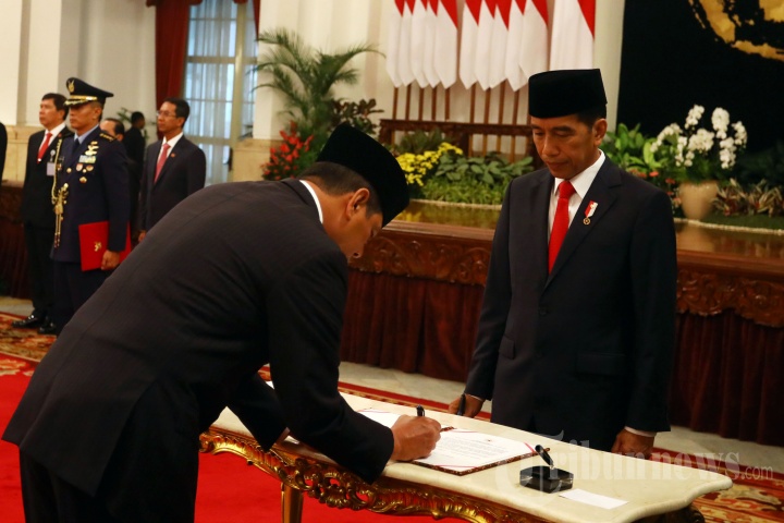 Doni Monardo Dilantik Jadi Kepala BNPB
