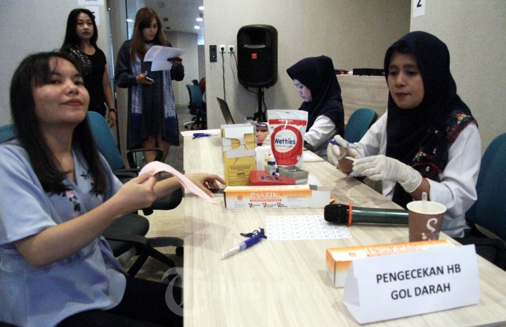 Donor Darah Kresna Peduli Dihadiri 3 Direktur