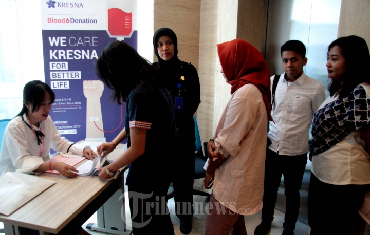 Donor Darah Kresna Peduli Dihadiri 3 Direktur