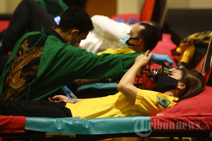 Donor Darah PP AMPG dan PMI
