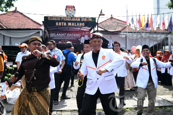 DPD PKS Daftar Bacaleg ke KPU Kota Malang