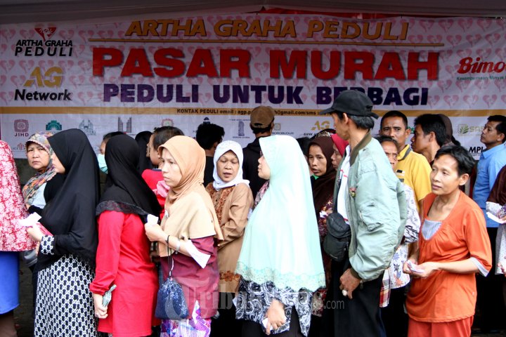 DPP PDIP Adakan Pasar Murah Ramadan