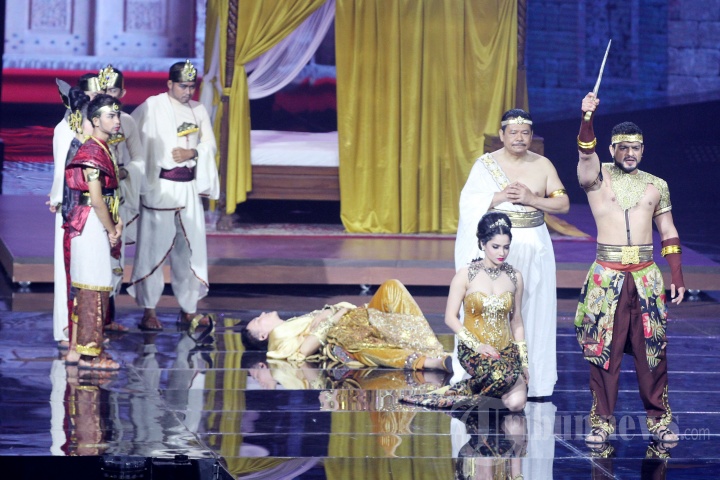 Drama Ken Arok dan Ken Dedes di HUT ANTV ke 24