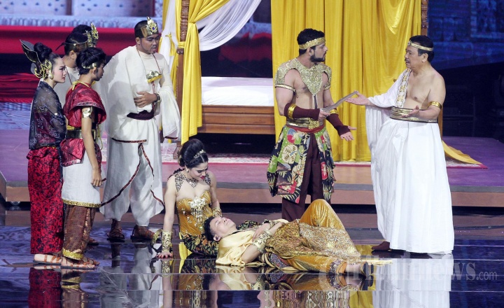 Drama Ken Arok dan Ken Dedes di HUT ANTV ke 24