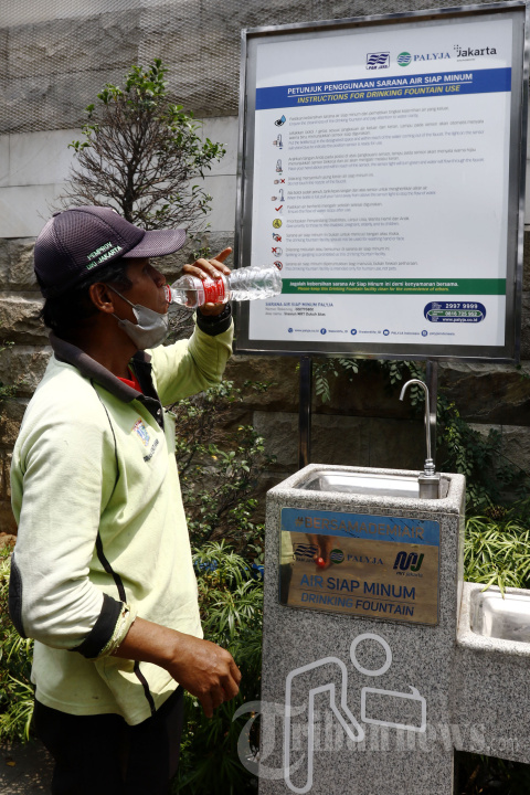 Drinking Fountain Milik Palyja Diminati Warga Jakarta