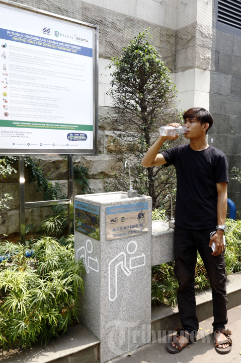 Drinking Fountain Milik Palyja Diminati Warga Jakarta