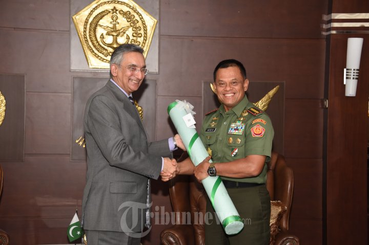 Duta Besar Pakistan kunjungi Mabes TNI