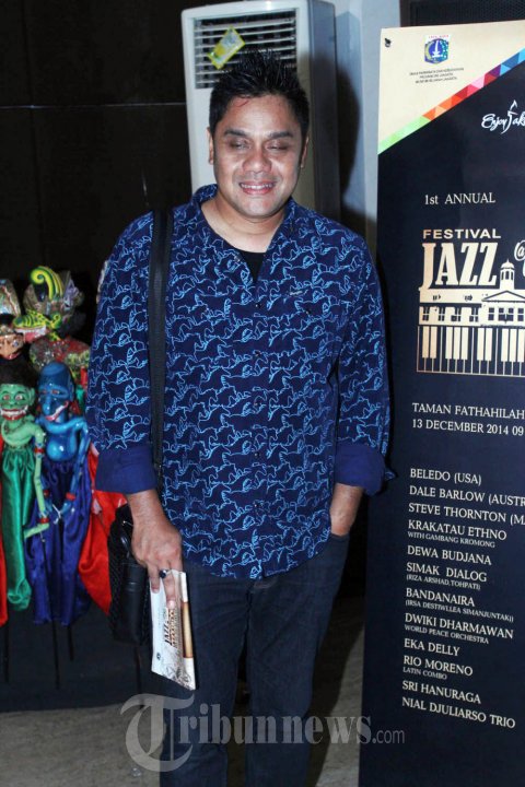 Dwiki Dharmawan Konpers Festival Jazz Kota Tua