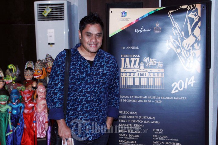 Dwiki Dharmawan Konpers Festival Jazz Kota Tua