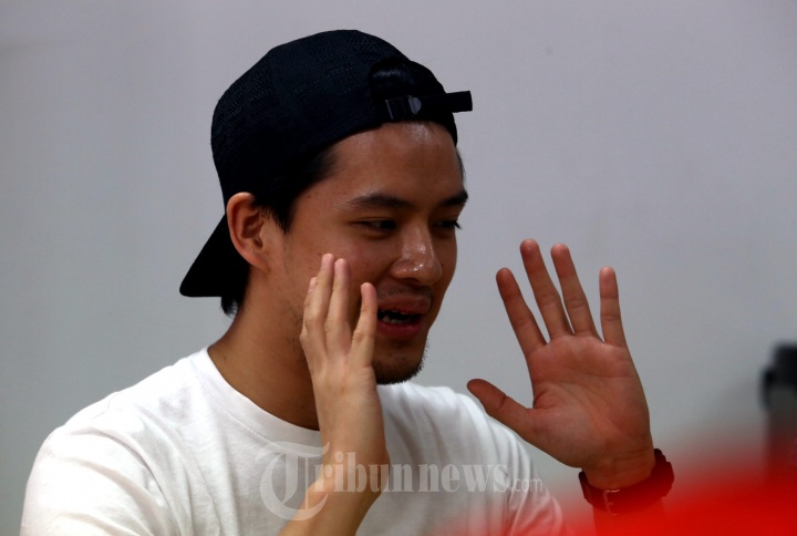 Eggnoid Morgan Oey Kunjungi Tribun Jakarta
