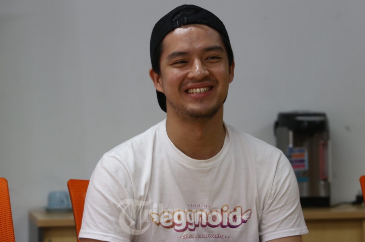 Eggnoid Morgan Oey Kunjungi Tribun Jakarta