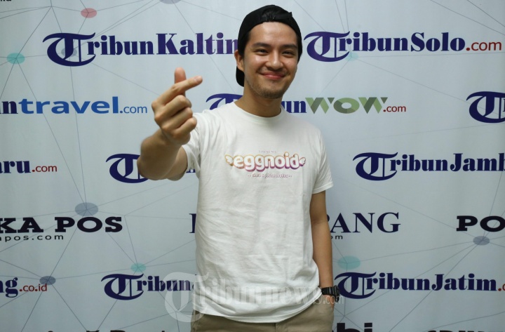 Eggnoid Morgan Oey Kunjungi Tribun Jakarta