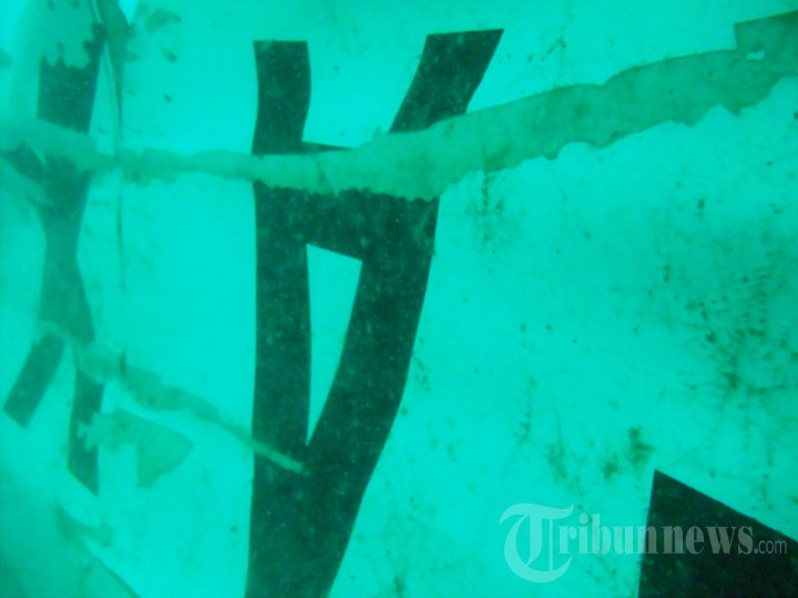 Ekor Pesawat AirAsia QZ8501 Ditemukan