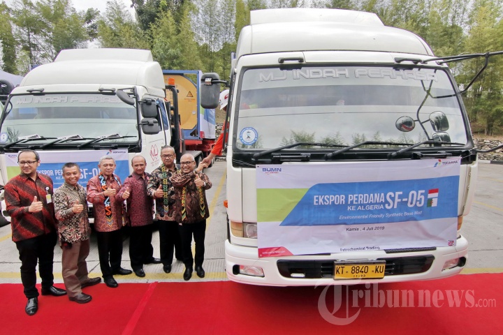 Ekspor Perdana SF-05 Pertamina ke Algeria