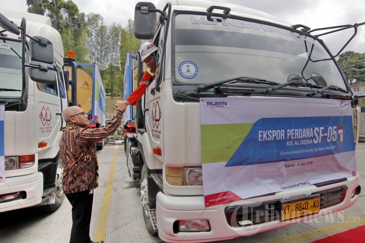 Ekspor Perdana SF-05 Pertamina ke Algeria