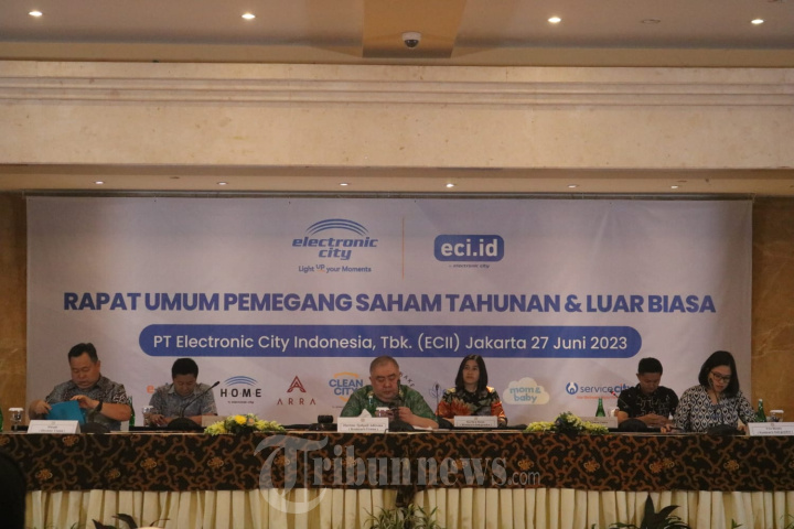Electronic City Indonesia Lakukan RUPST dan RUPSLB