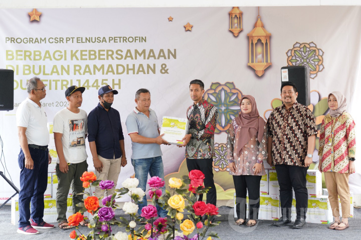 Elnusa Petrofin Salurkan Paket Sembako di 92 Wilayah