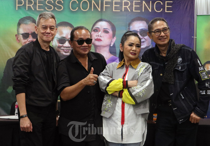 Konser Musik Indonesia Semua Jadi Satu, Empat Musisi Lengenda Indonesia Jumpa Fans