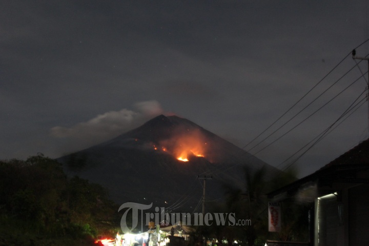 Erupsi Gunung Agung Bali